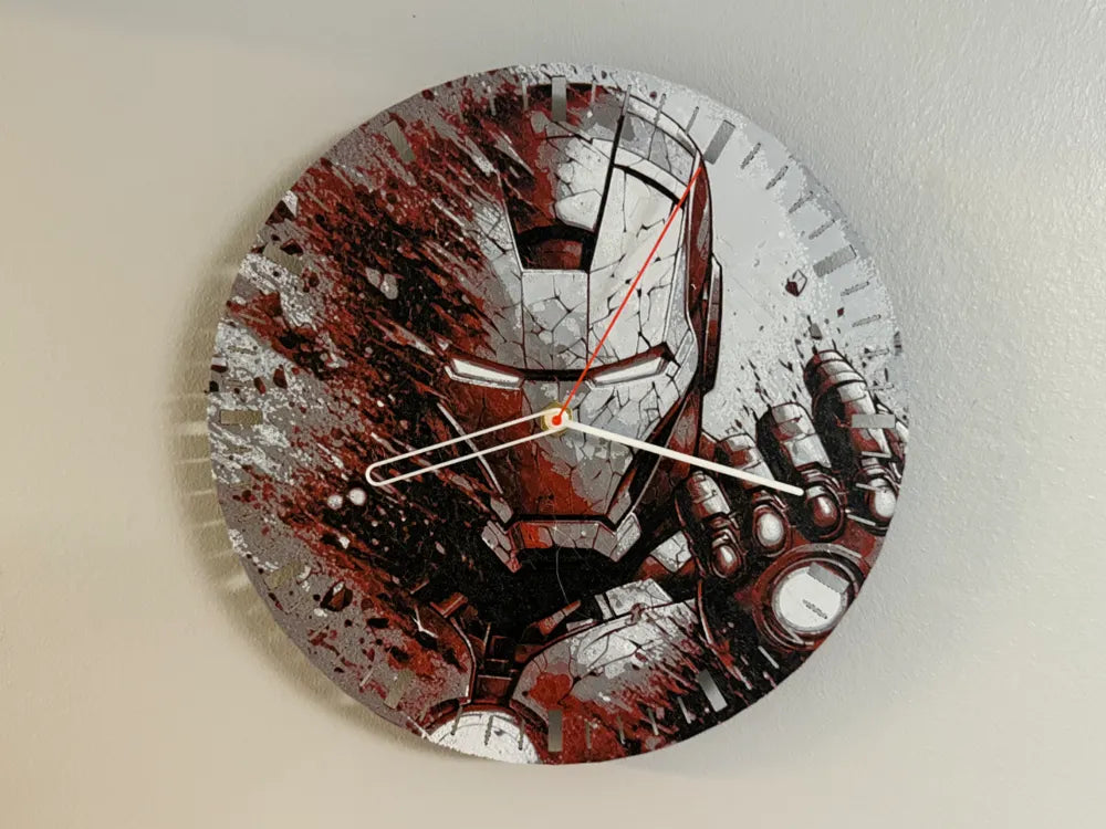 Iron man Clock