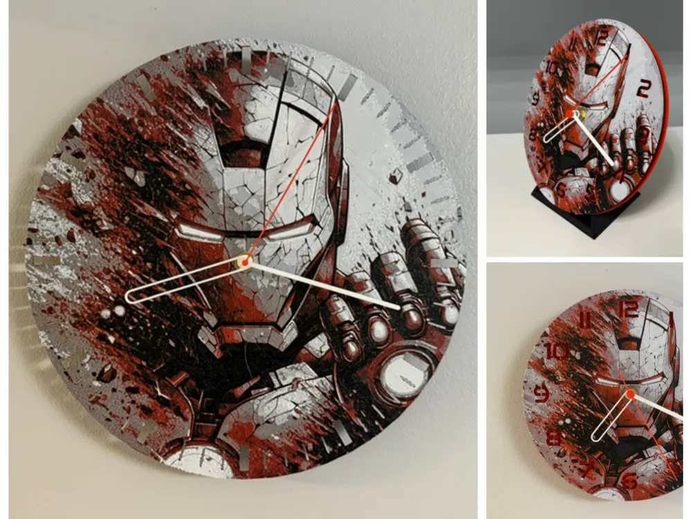 Iron man Clock