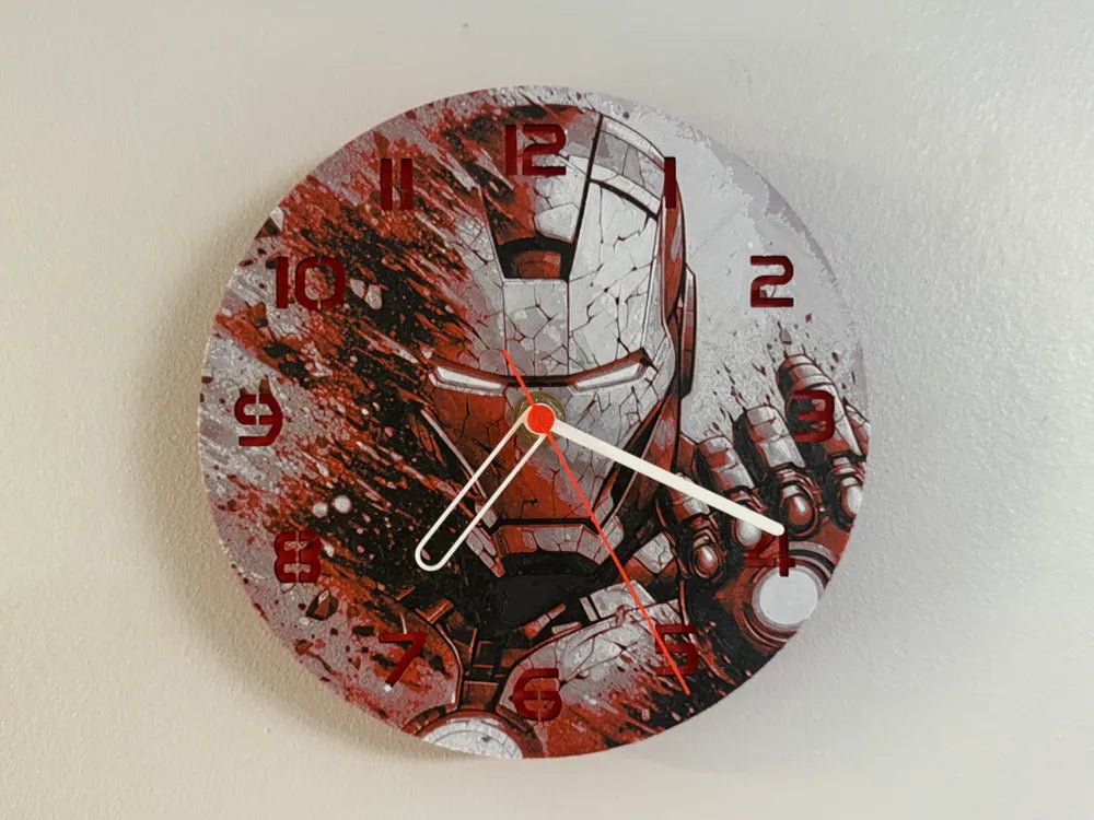 Iron man Clock