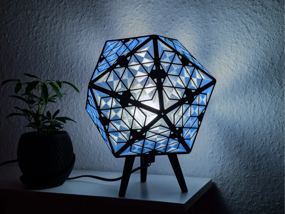 Geometric Glow Lamp